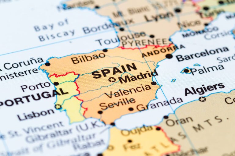 Un mapa de España