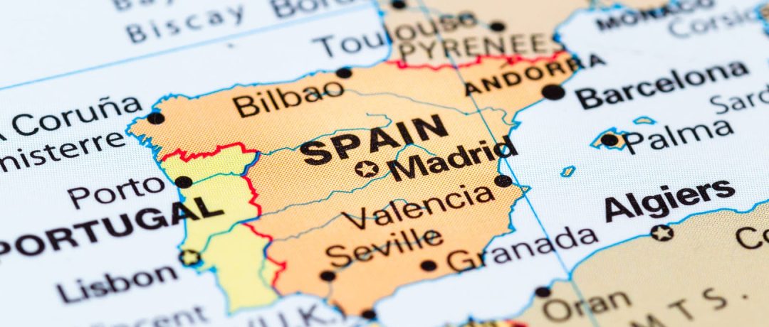 Un mapa de España