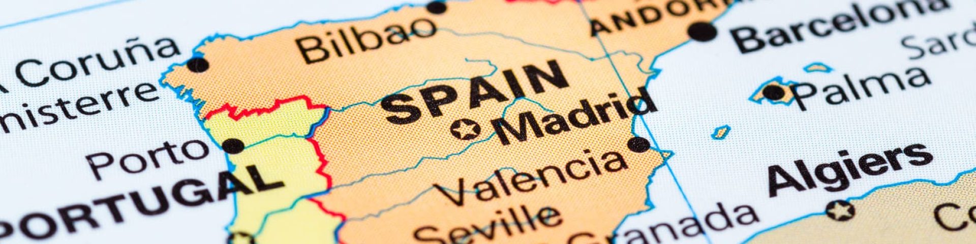 Un mapa de España